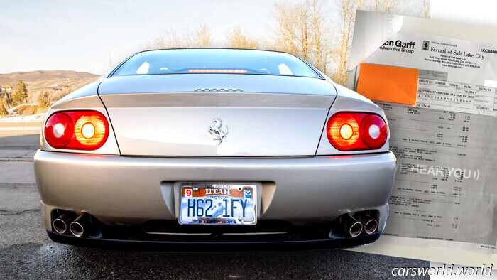 Este Ferrari V12 De 5 55K Parece Un Robo Hasta Que Llegan Las Facturas Del Servicio | Carscoops